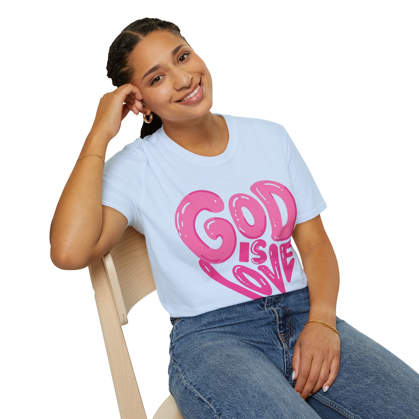 "God Is Love" Women's Soft Style T-Shirt
