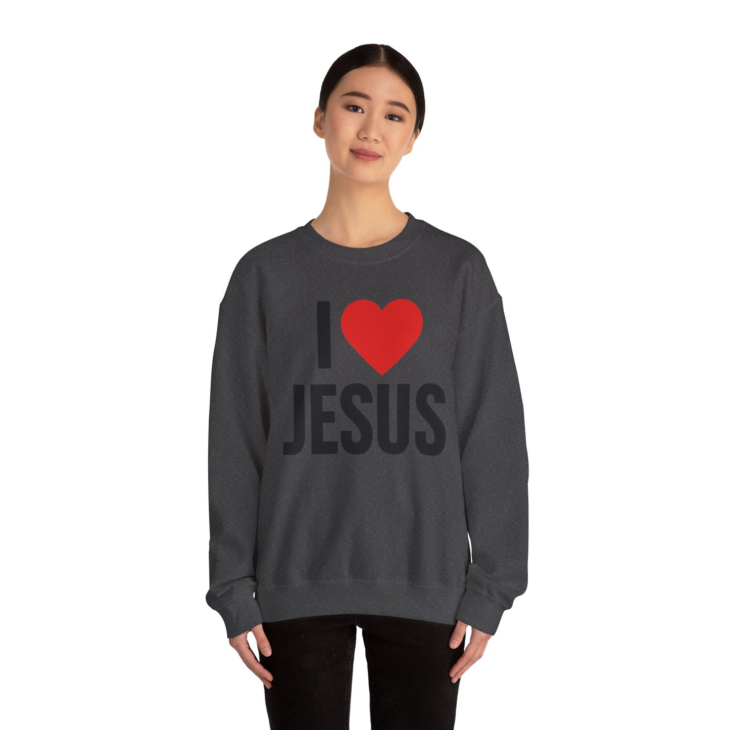 "I Love Jesus"- Women's Sweatshirt