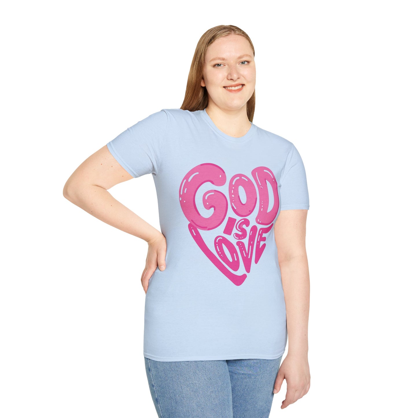 "God Is Love" Women's Soft Style T-Shirt
