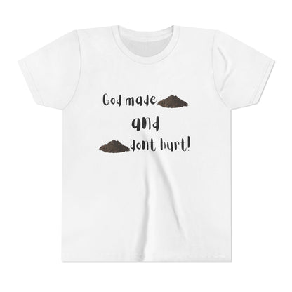 "God made dirt, and dirt don't hurt" Boy's T-Shirt