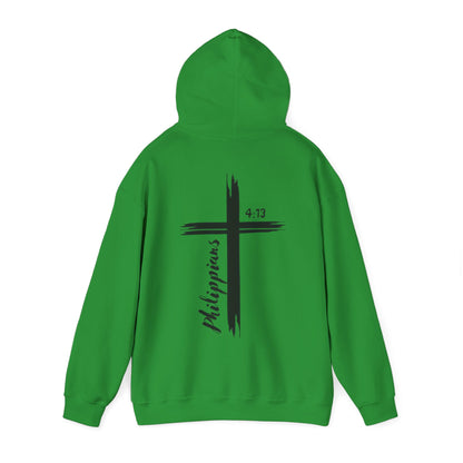 " Philippians 4:13 " Men's Hoodie