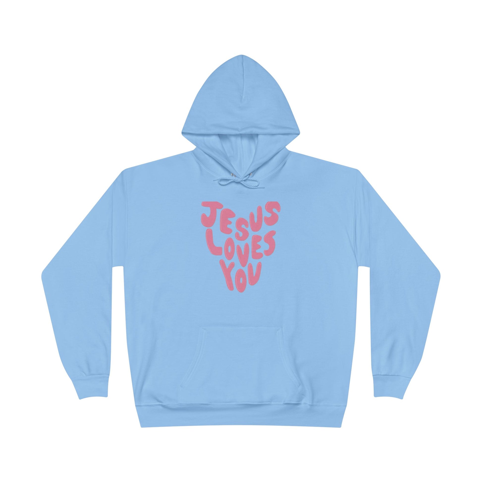 "Jesus Loves You" Women's Christian Hoodie
