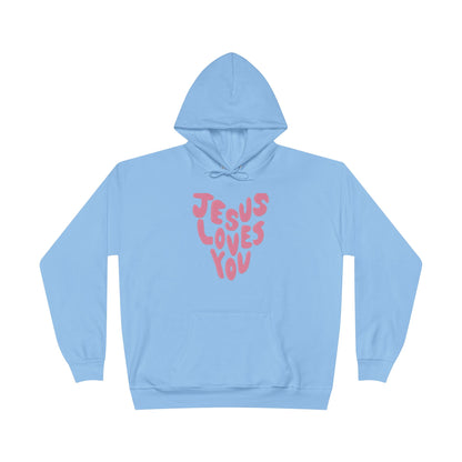 "Jesus Loves You"- Women's Christian Hoodie