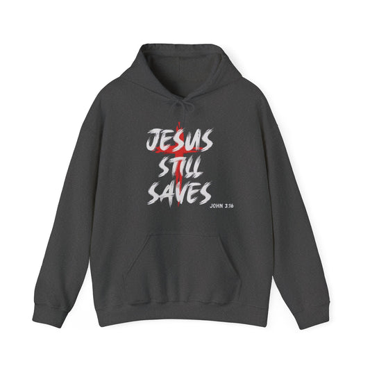 " Jesus Still Saves " Men's Hoodie