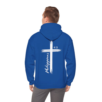 " Philippians 4:13 " Men's Hoodie