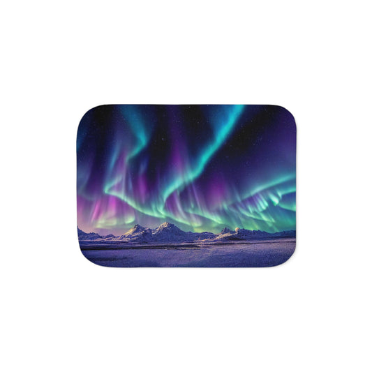 Northern Lights Christmas Blanket