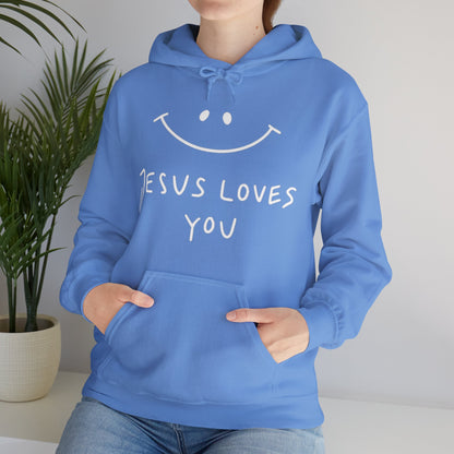 " Jesus Loves Me "- Women's Hoodie