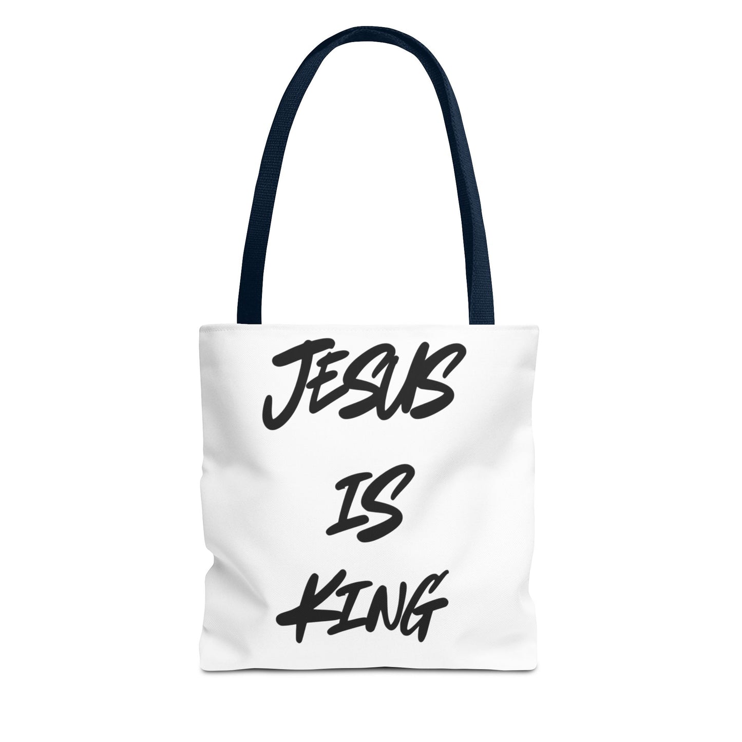 Everyday "Jesus is King" Tote Bag