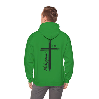 " Philippians 4:13 " Men's Hoodie