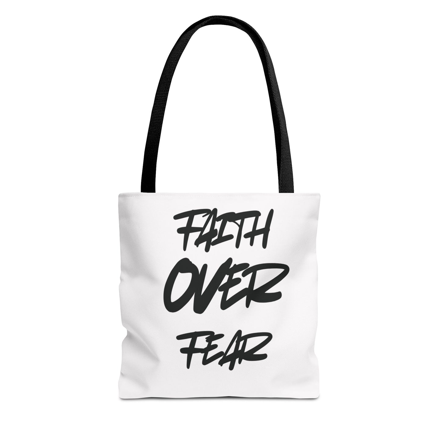 "Faith over fear" Tote bag