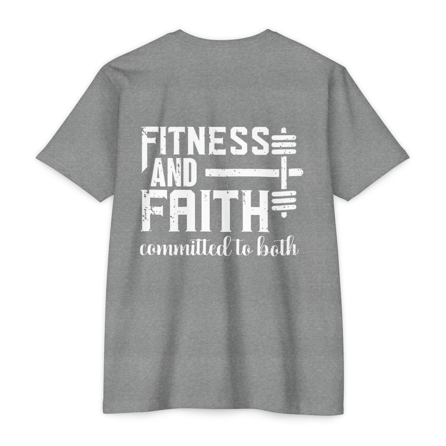 " Faith and Fitness " Workout T-Shirt