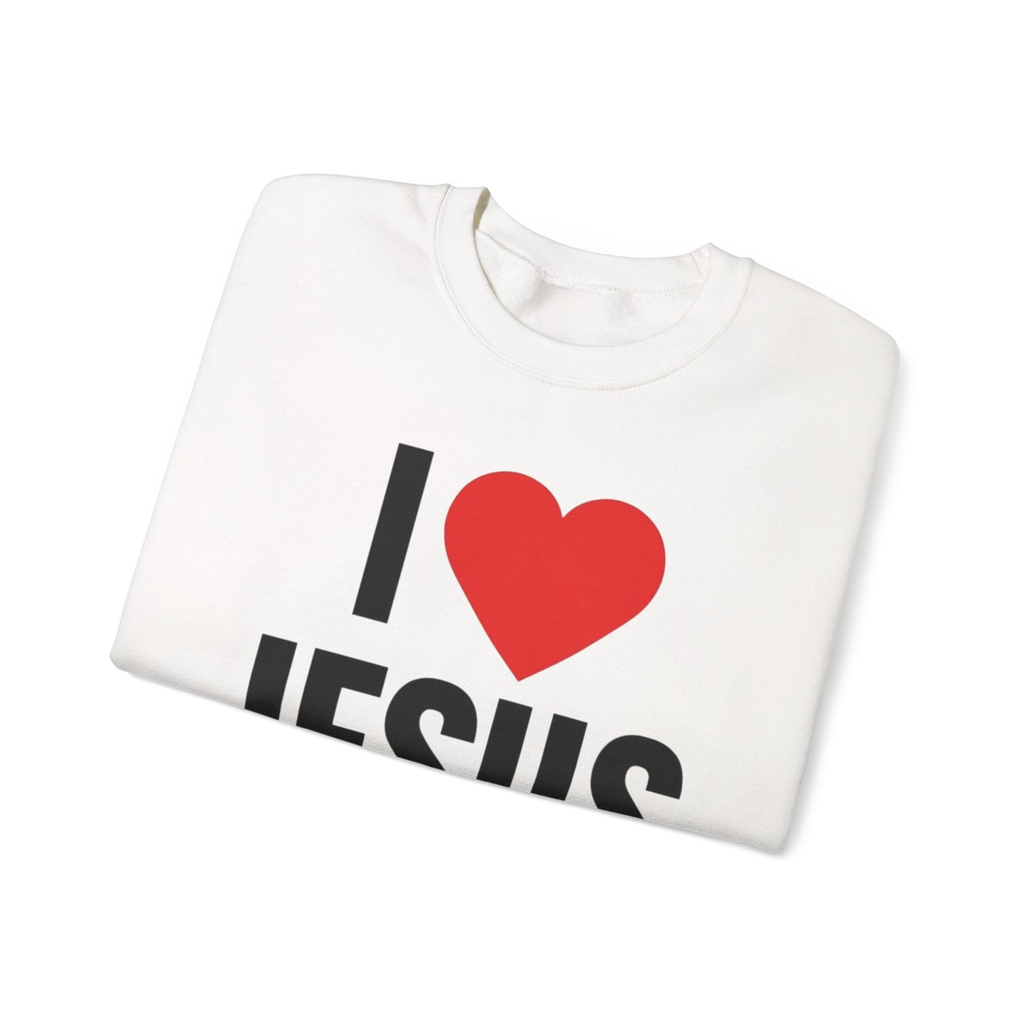 "I Love Jesus"- Women's Sweatshirt