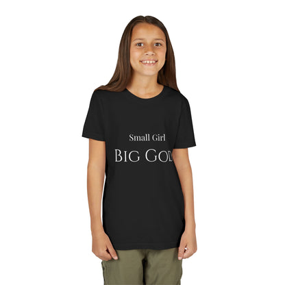 " Small girl Big God " Girl's T-Shirt