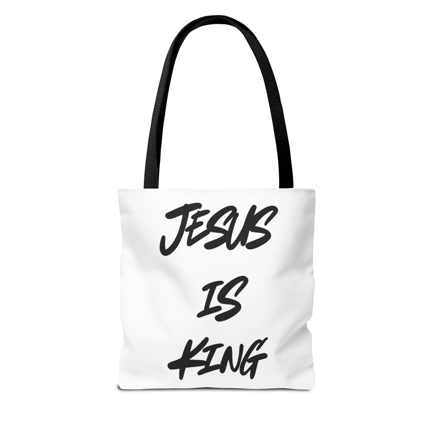 Everyday "Jesus is King" Tote Bag