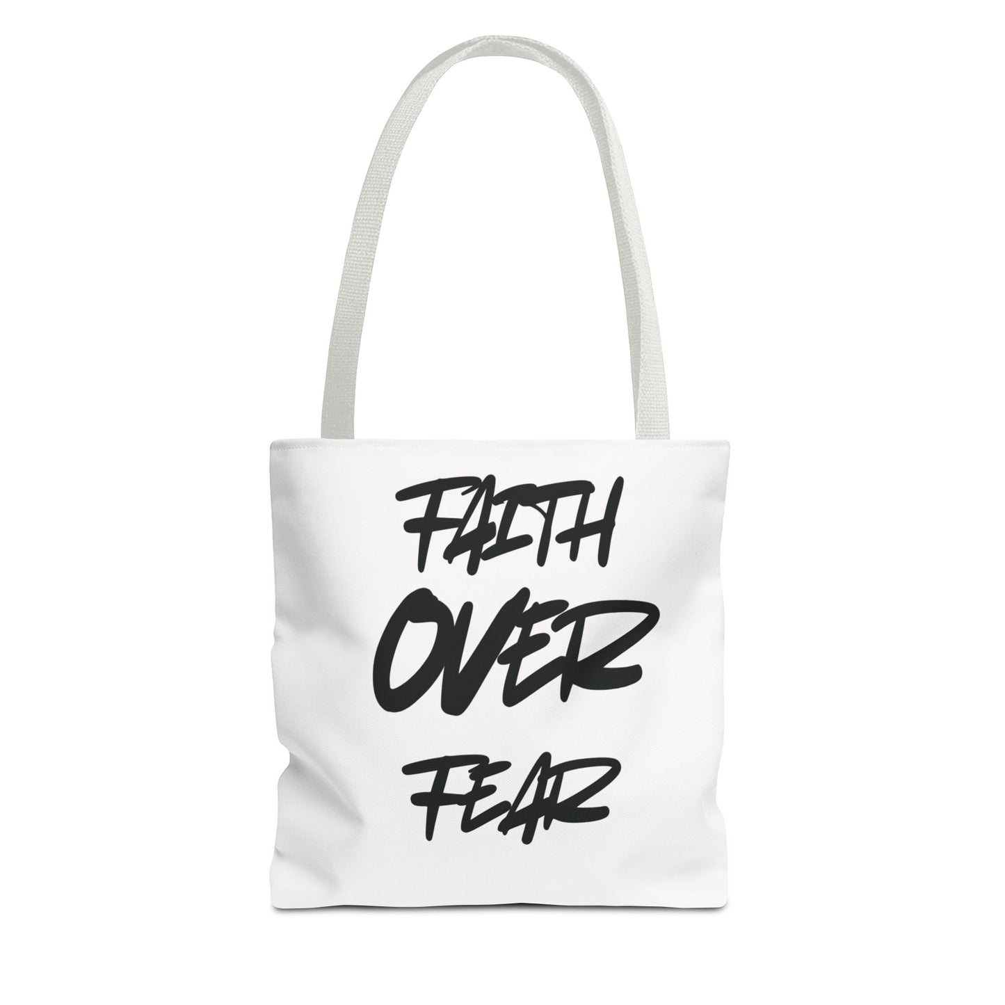 "Faith over fear" Tote bag