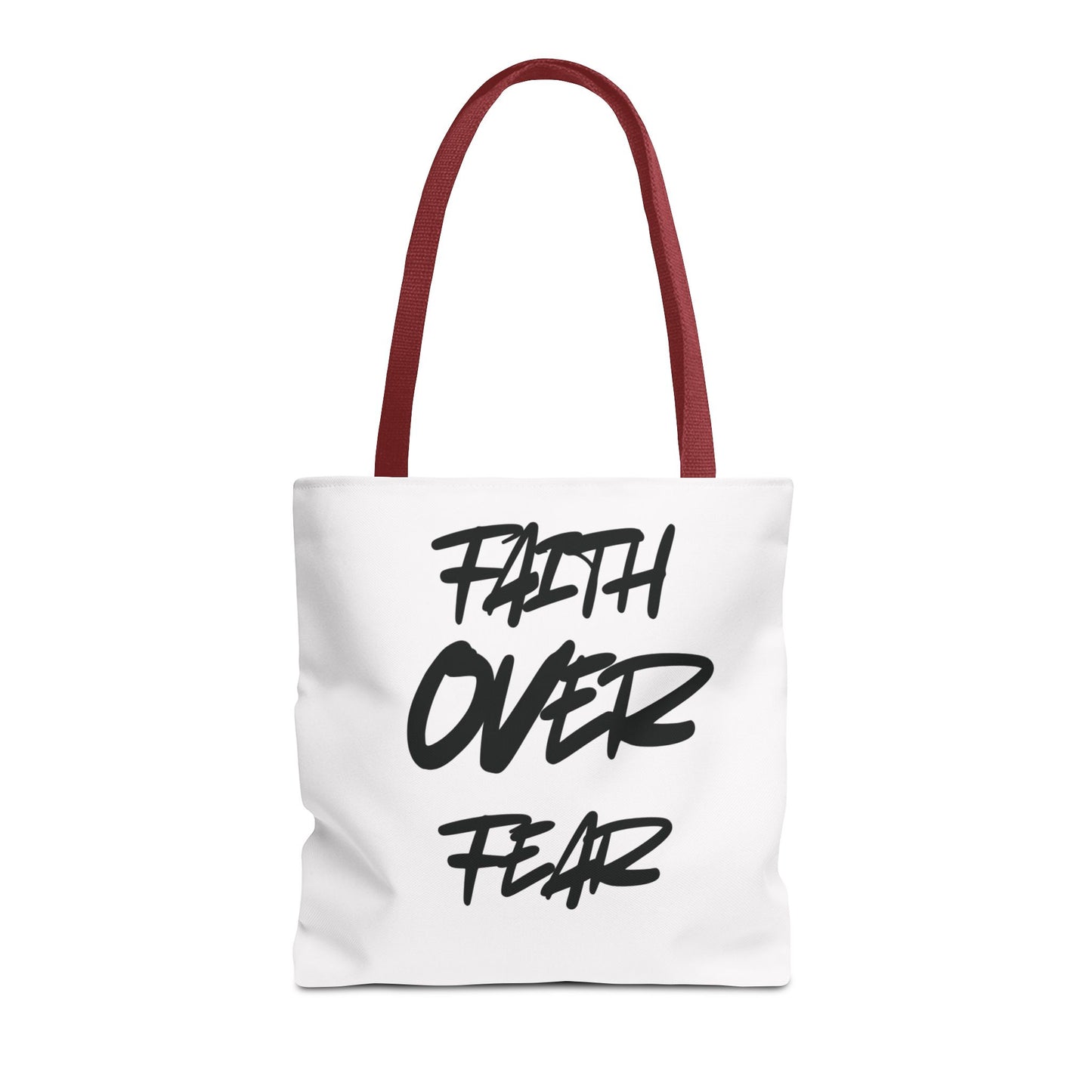 "Faith over fear" Tote bag