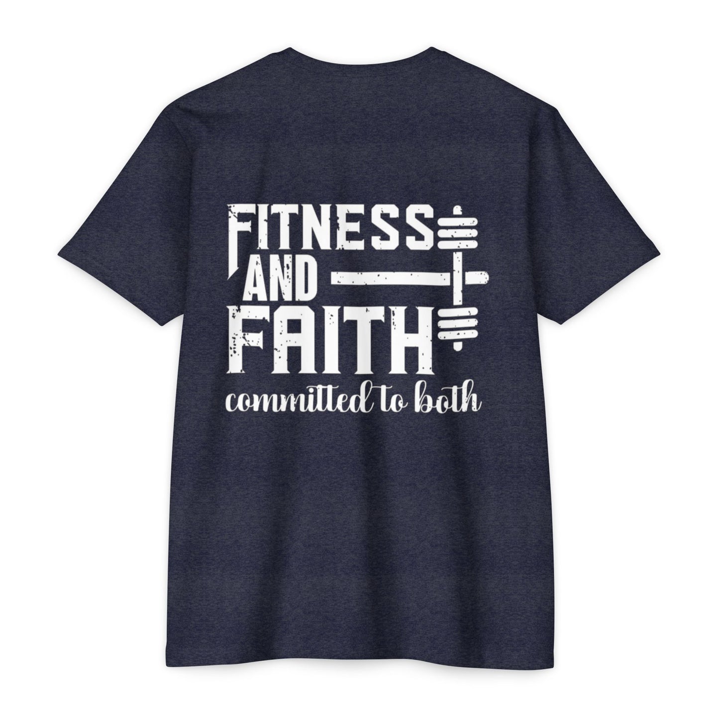 " Faith and Fitness " Workout T-Shirt
