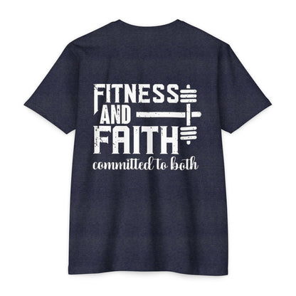 " Faith and Fitness " Workout T-Shirt