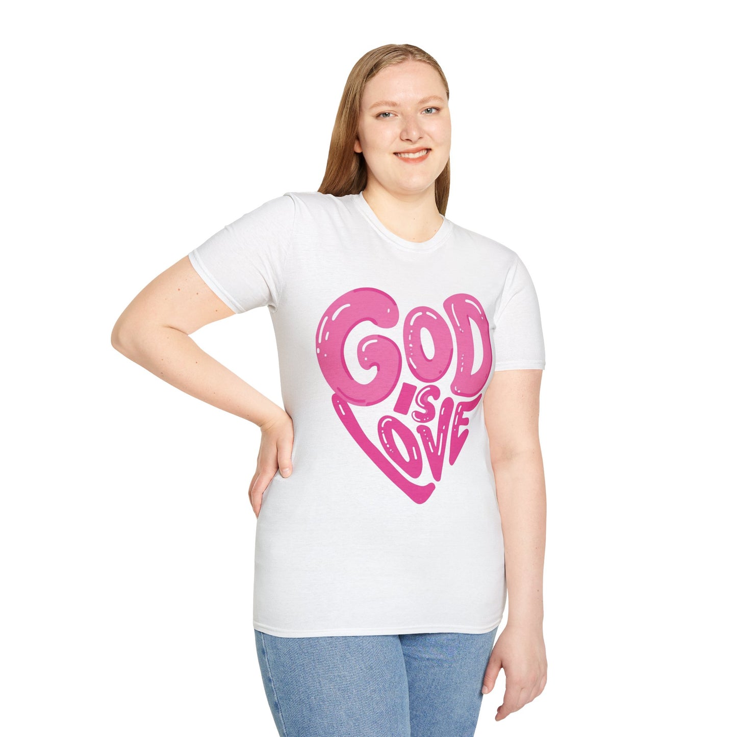 "God Is Love" Women's Soft Style T-Shirt
