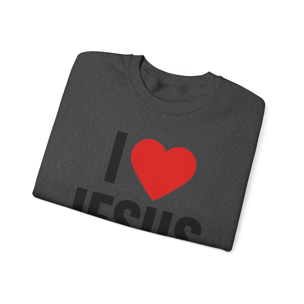 "I Love Jesus"- Women's Sweatshirt
