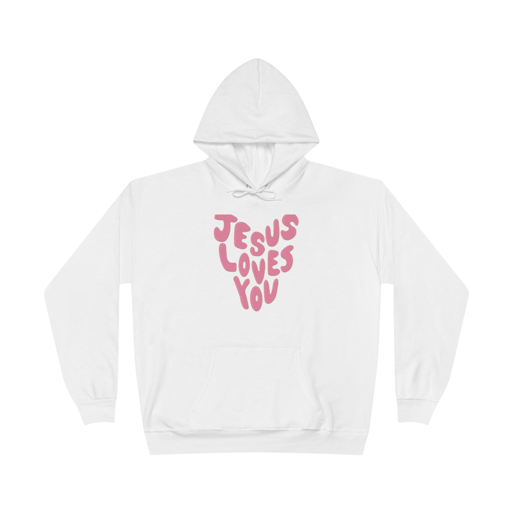 "Jesus Loves You" Women's Christian Hoodie