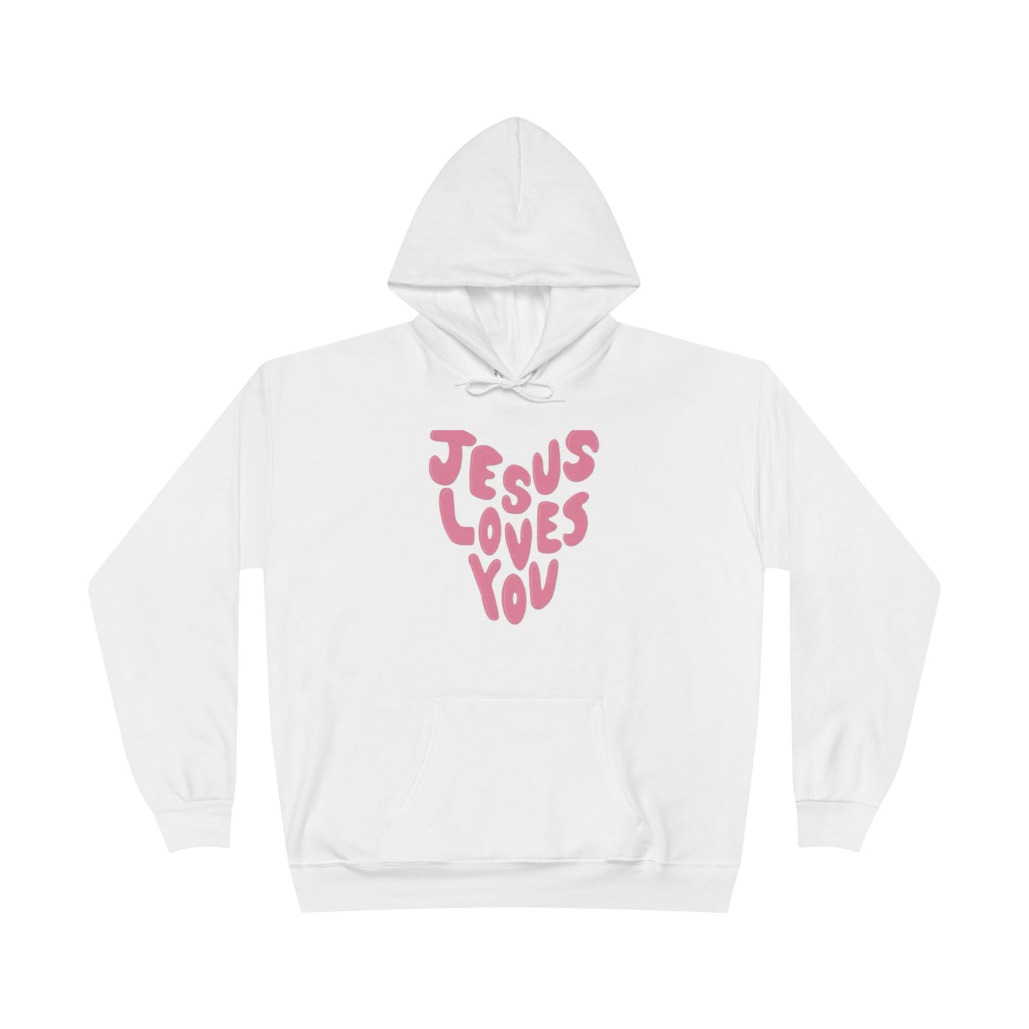 "Jesus Loves You"- Women's Christian Hoodie