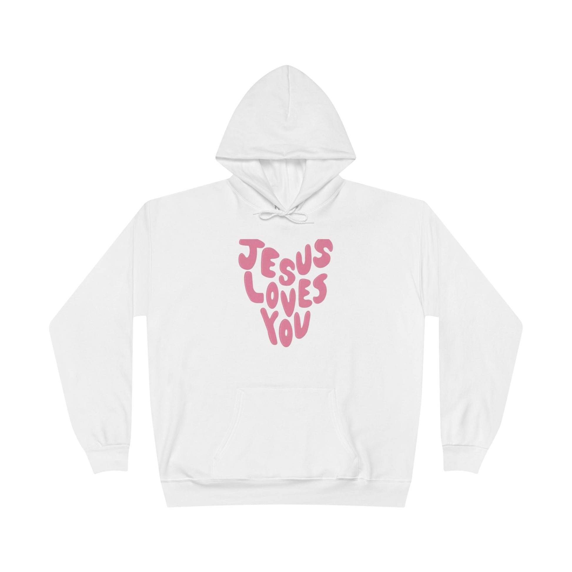 "Jesus Loves You" Women's Christian Hoodie