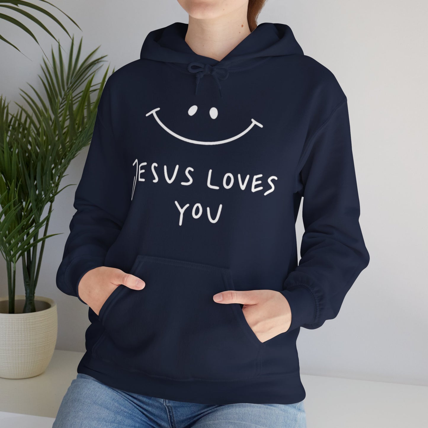 " Jesus Loves Me "- Women's Hoodie