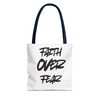 "Faith over fear" Tote bag