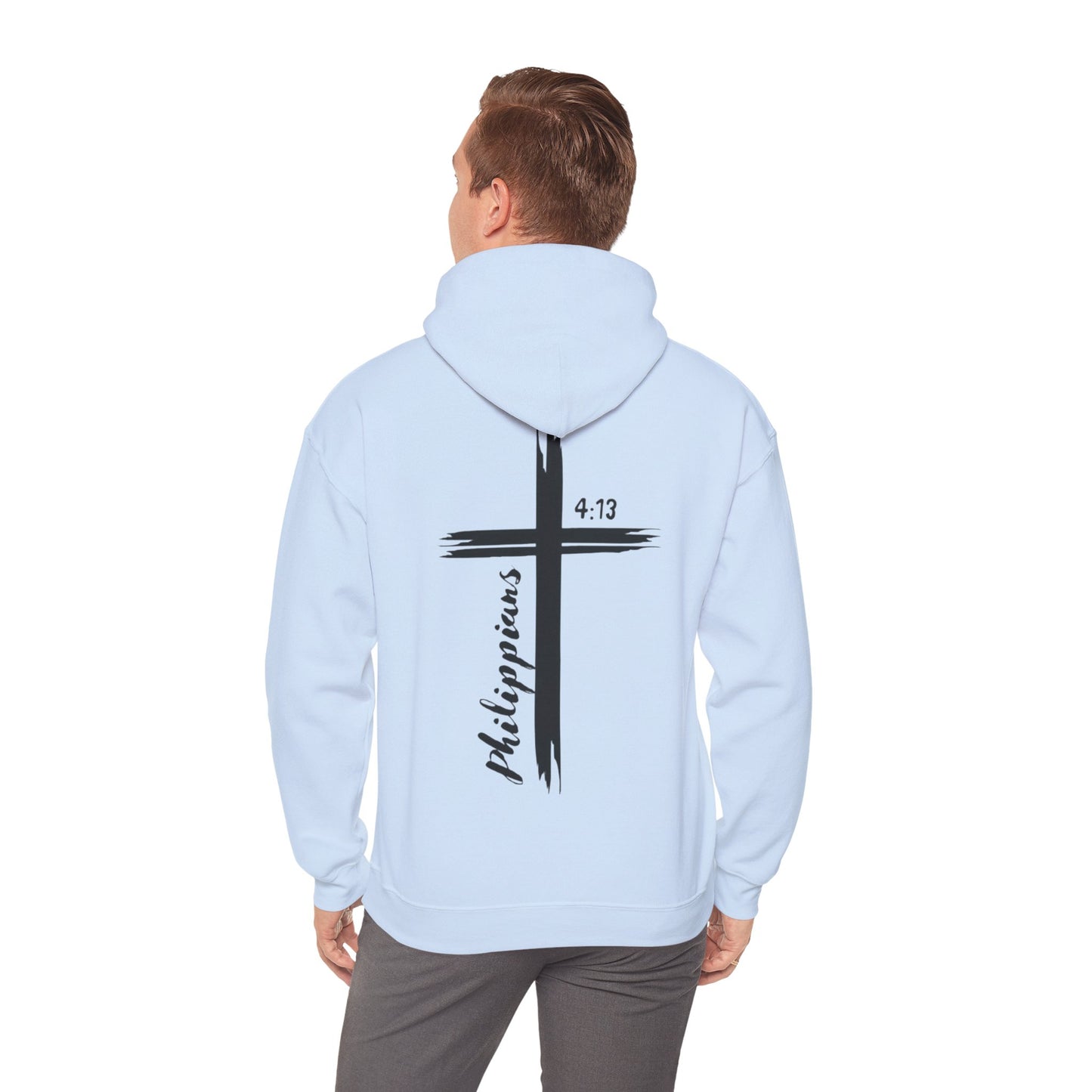 " Philippians 4:13 " Men's Hoodie
