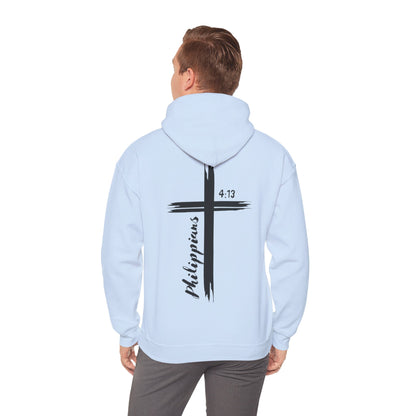 " Philippians 4:13 " Men's Hoodie