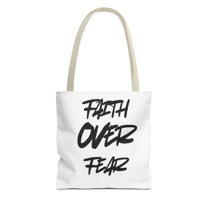 "Faith over fear" Tote bag