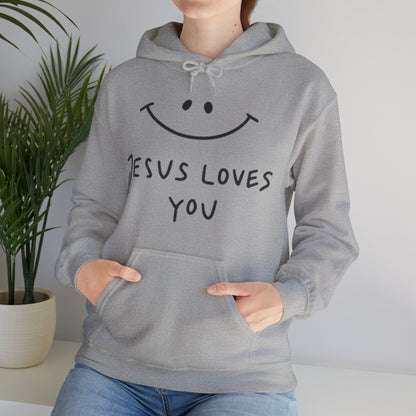 " Jesus Loves Me "- Women's Hoodie