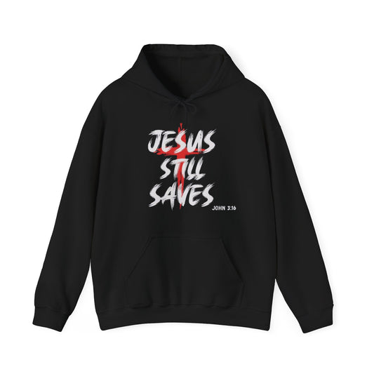 " Jesus Still Saves " Men's Hoodie