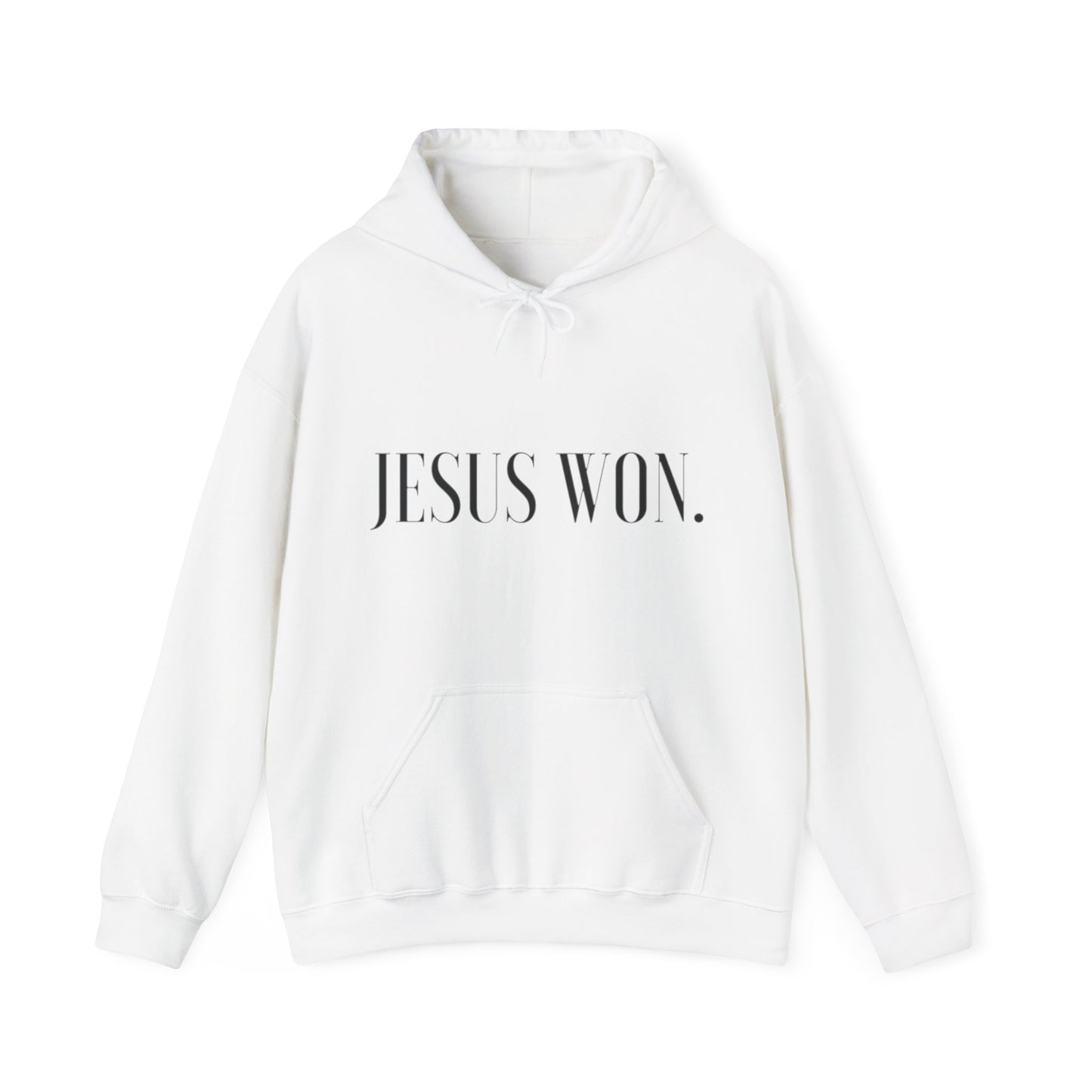 " Jesus won. "- Men's Hoodie