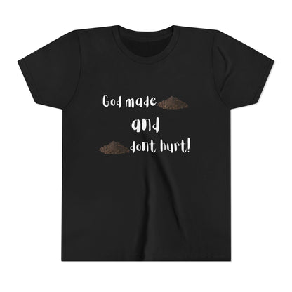 "God made dirt, and dirt don't hurt" Boy's T-Shirt