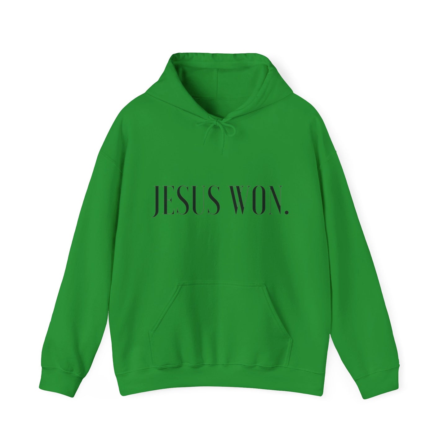 " Jesus won. "- Men's Hoodie