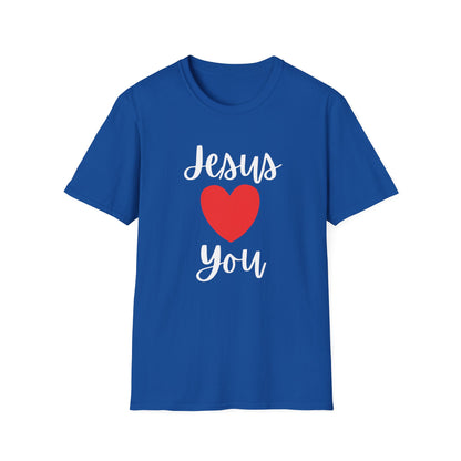 " Jesus Loves You "- Girl's T- Shirt