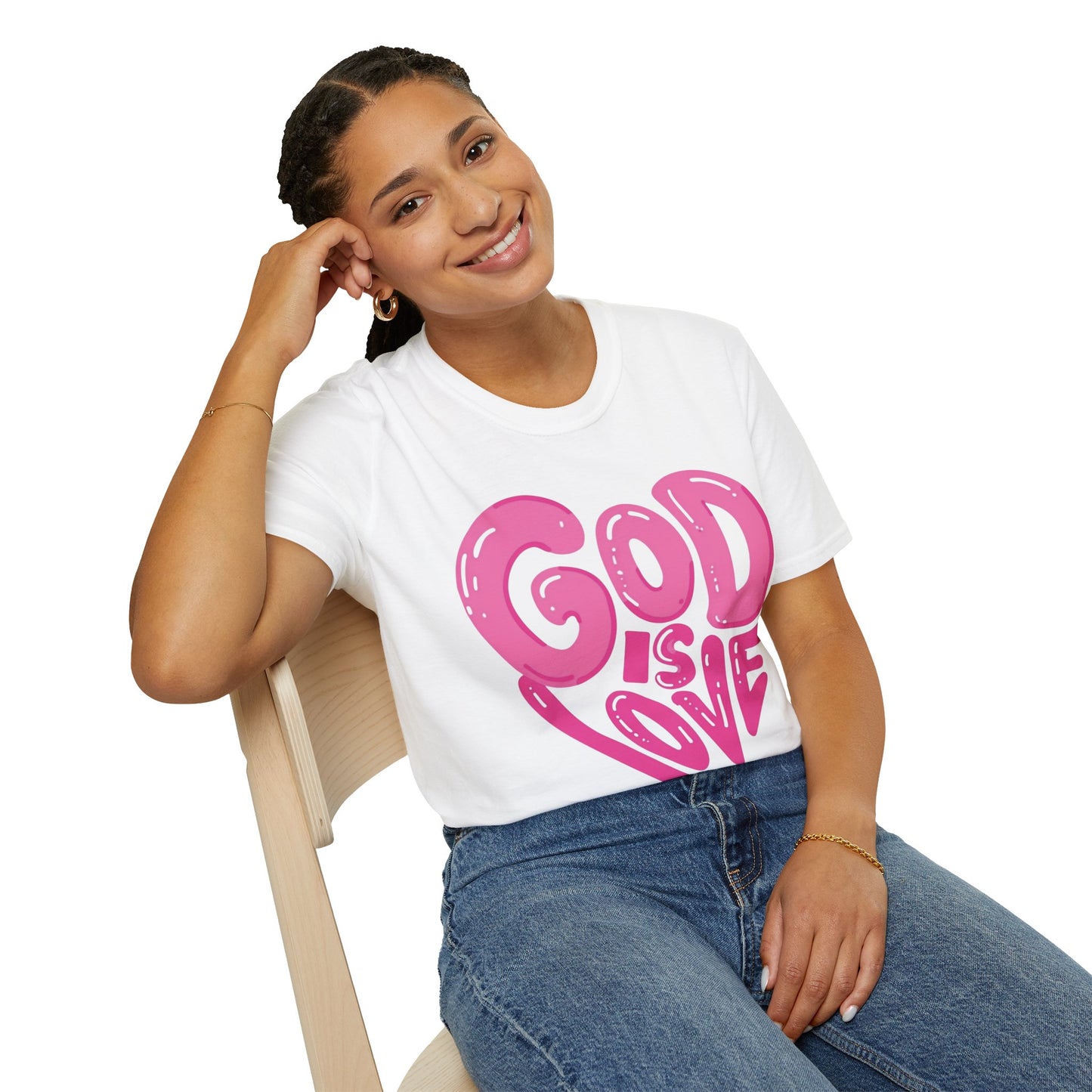 "God Is Love" Women's Soft Style T-Shirt