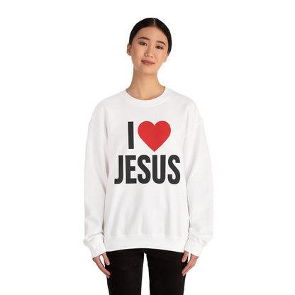 "I Love Jesus"- Women's Sweatshirt