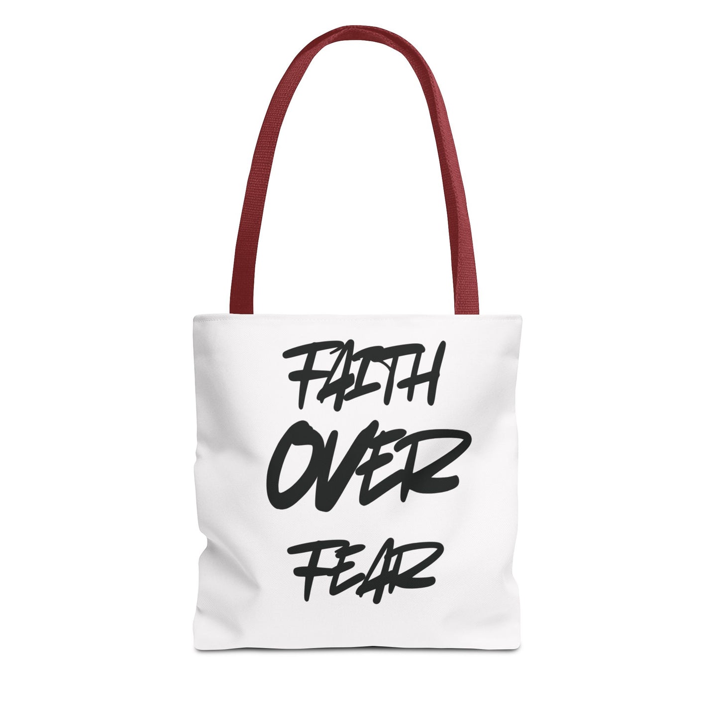 "Faith over fear" Tote bag