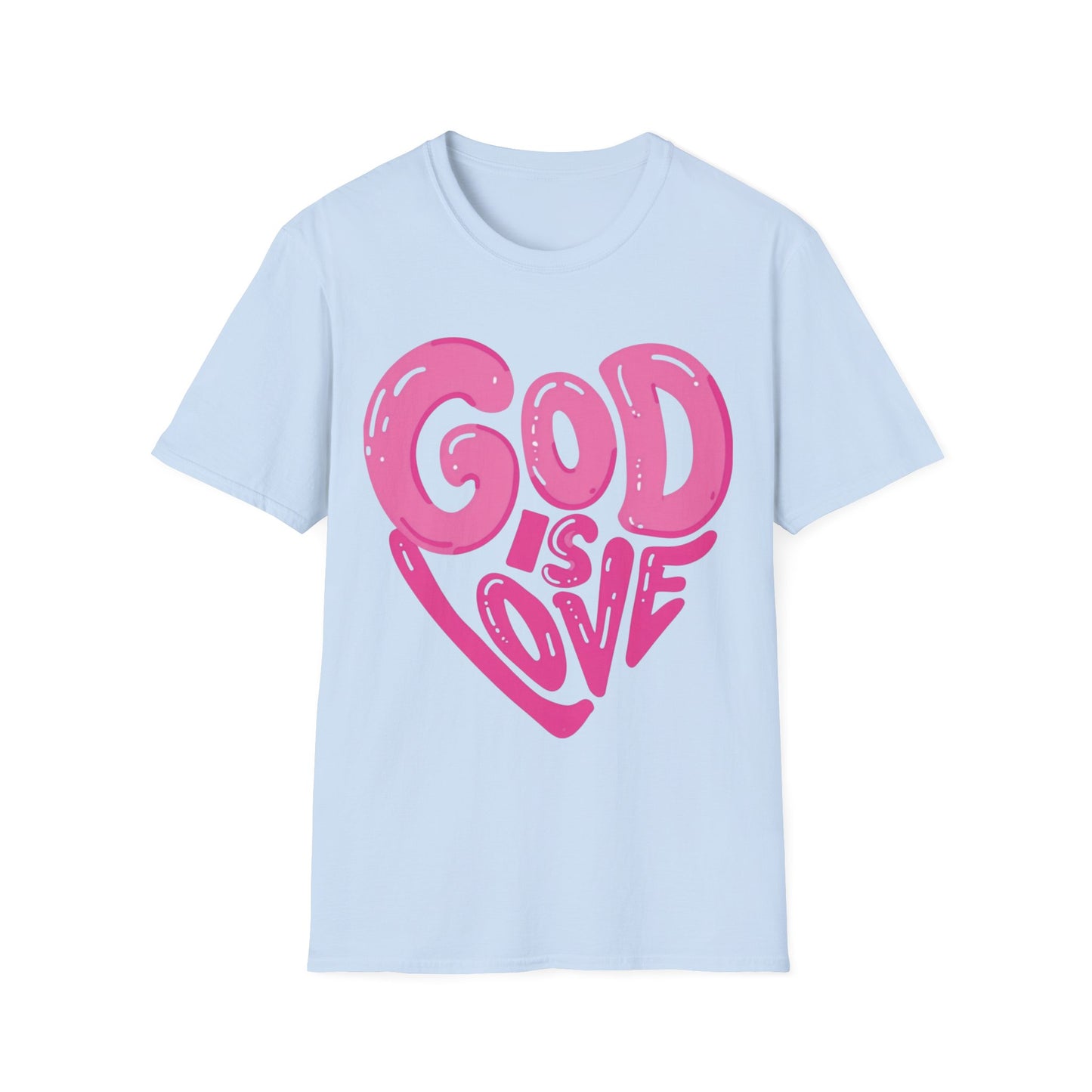 "God Is Love" Women's Soft Style T-Shirt