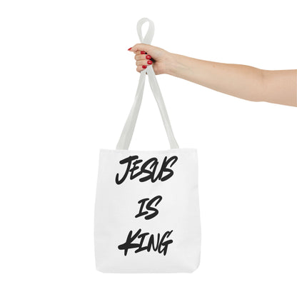 Everyday "Jesus is King" Tote Bag