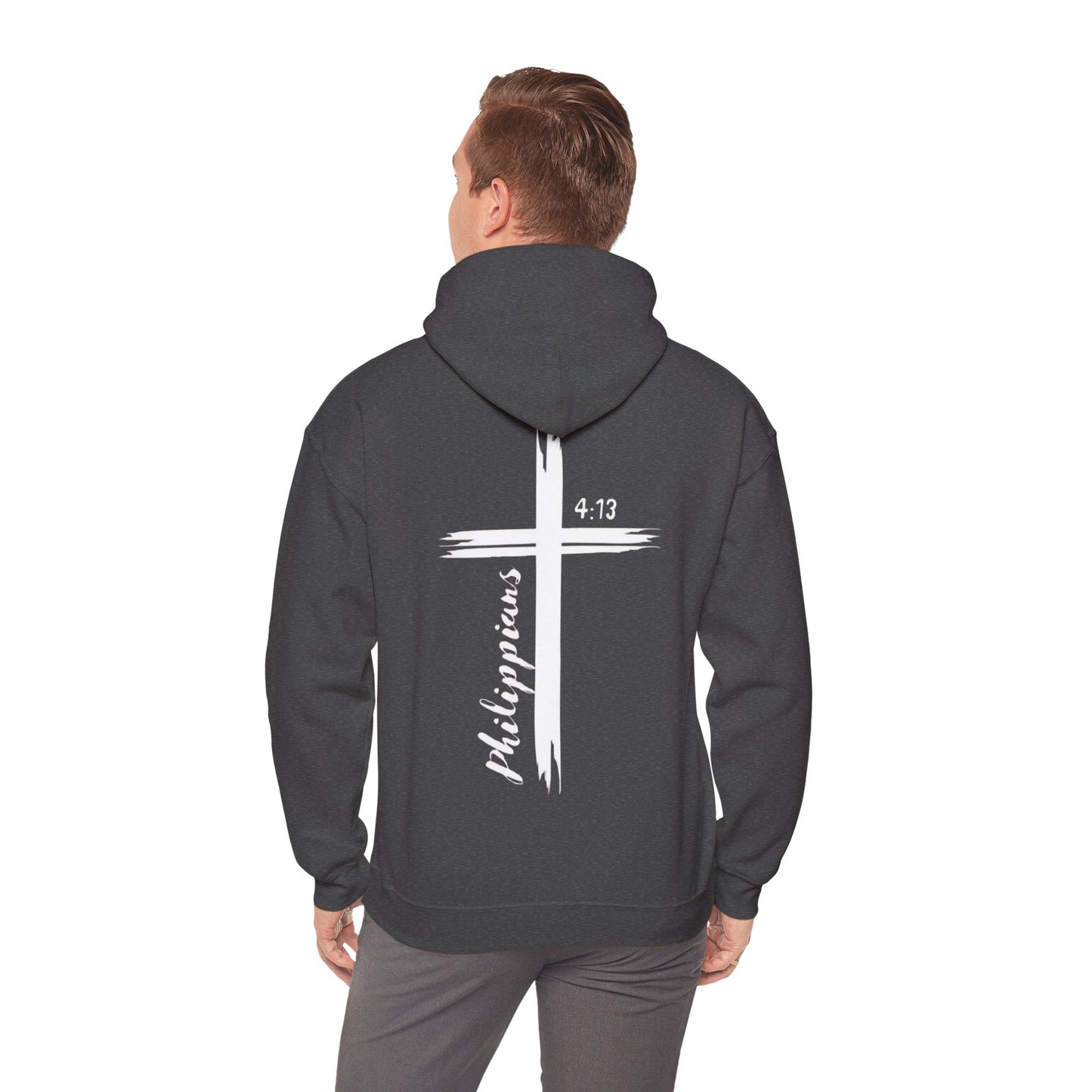 " Philippians 4:13 " Men's Hoodie