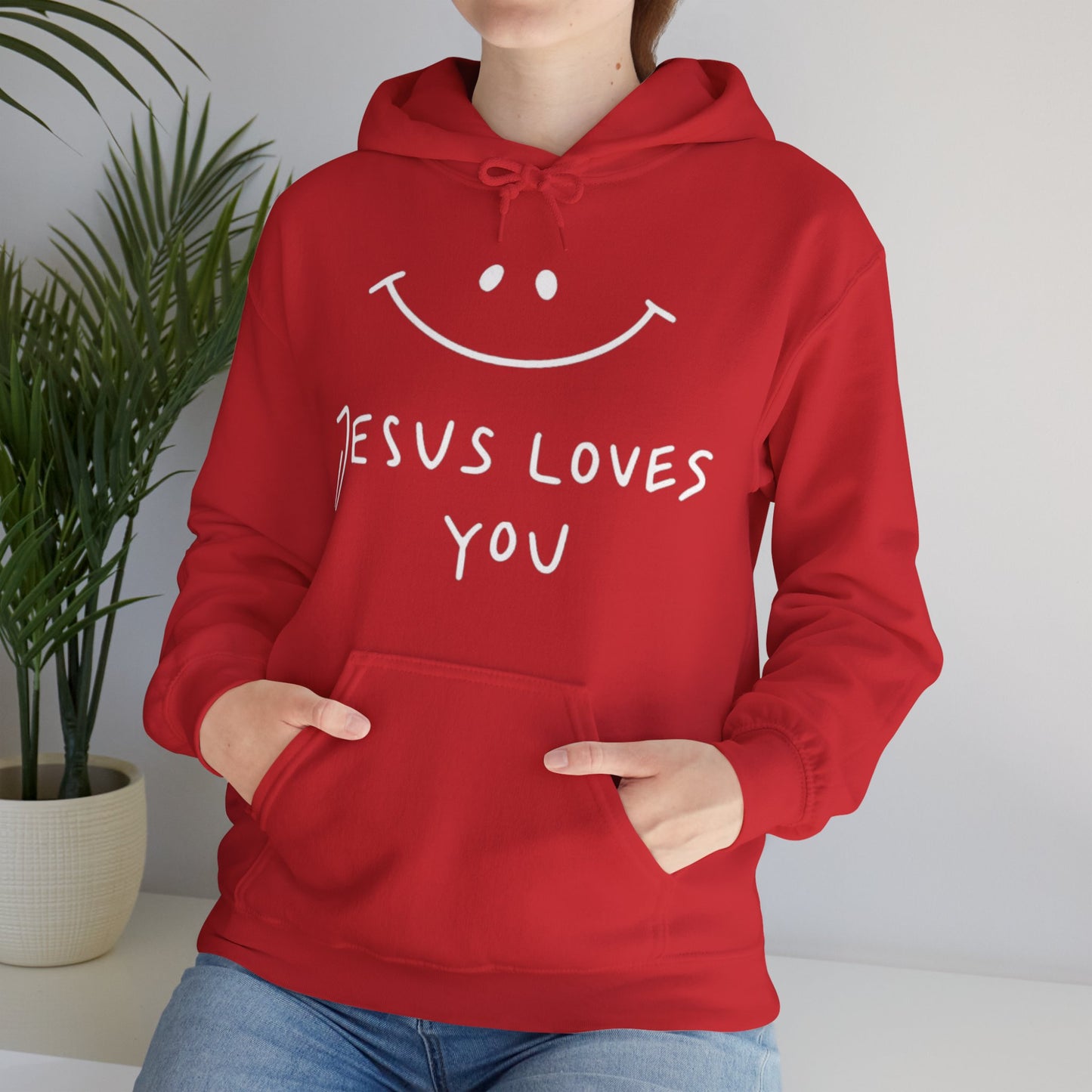 " Jesus Loves Me "- Women's Hoodie