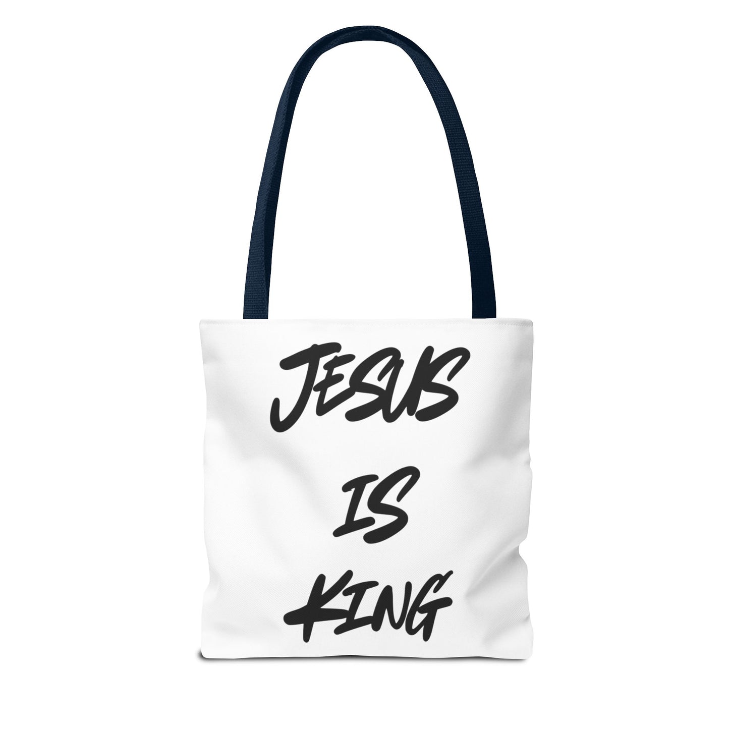 Everyday "Jesus is King" Tote Bag