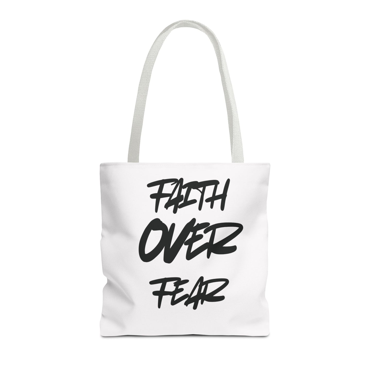 "Faith over fear" Tote bag