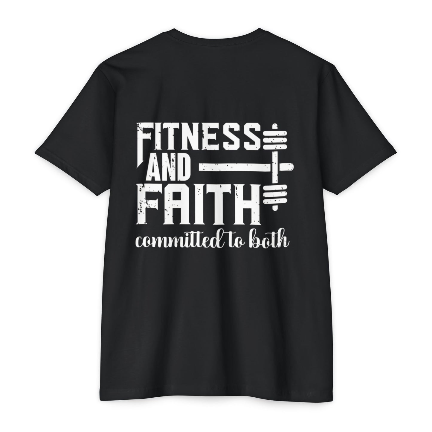 " Faith and Fitness " Workout T-Shirt