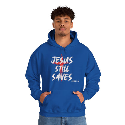 " Jesus Still Saves " Men's Hoodie