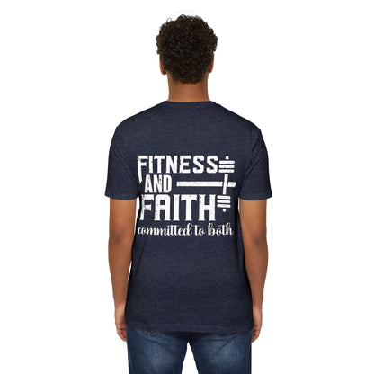 " Faith and Fitness " Workout T-Shirt